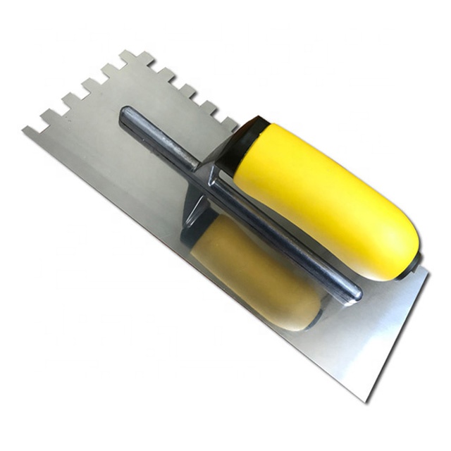 Plastering Trowel With Mirror Polished Stainless Steel Blade Trowel